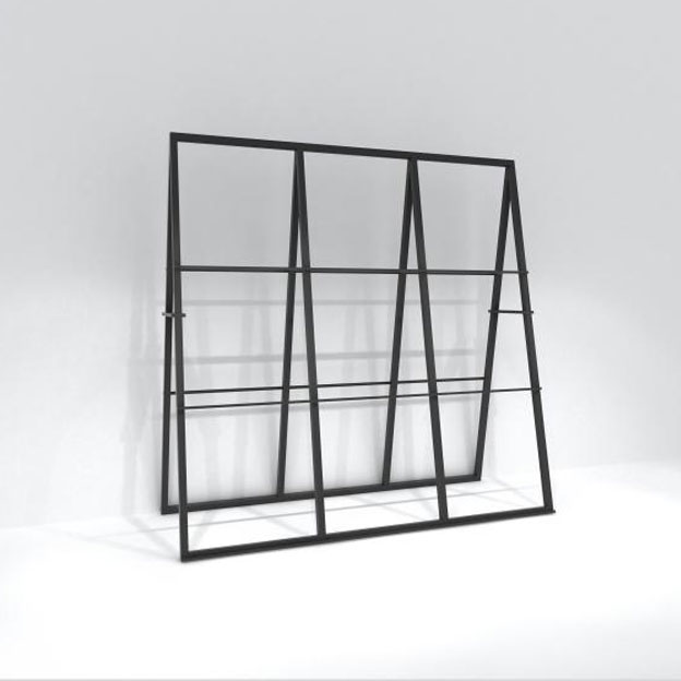 Aluminium Gusset vertical Display Stand