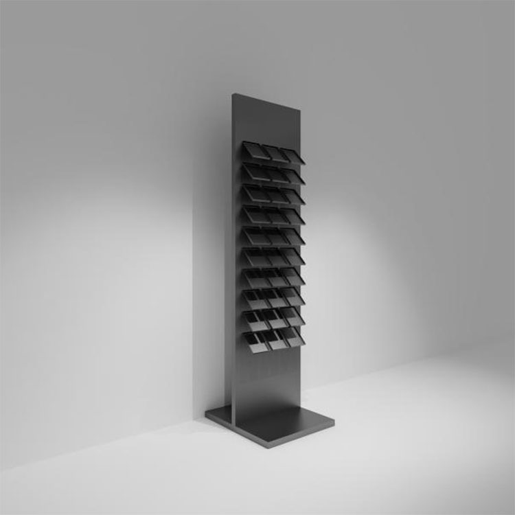 Vertical Lignum Solum Ceramic Display Rack
